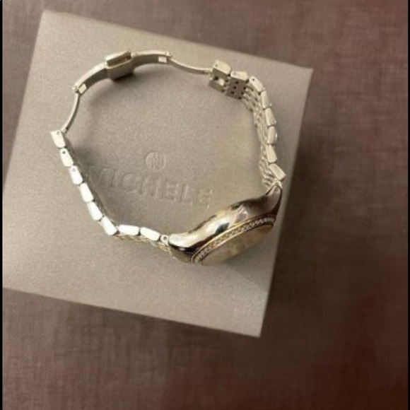 Michelle two-tone 18 k Gold Diamond watch - Picture 4 of 7